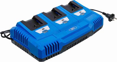 BGS-7385 Mehrfach-Ladegerät 3 x 2,5 A 18 V