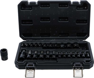 BGS-20124 Bit-Einsatz-/Steckschlüssel-Einsatz-Satz Antrieb Innenvierkant 6,3 mm (1/4"