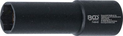 BGS-74646 Federbein-Steckschlüssel-Einsatz Antrieb Innenvierkant 10 mm (3/8") 13 mm f
