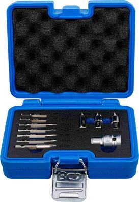 BGS-74785 Schraubenausdreher-Satz für defektes T-Profil (für Torx) T10 - T55 11-tlg