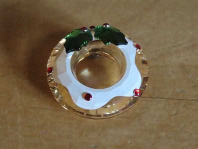 Magnet kleiner Kranz Festive Gingerbread Donat aus Swarovski Kalender 2022