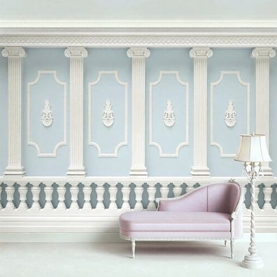 Stucksäulen Wandverkleidung Stuckornamente Wandpaneele Balustrade 4837