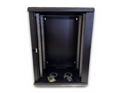 Digitus 19 Zoll Netzwerkschrank 16 HE Wandmontage 450 mm Tiefe Schwarz Defekt