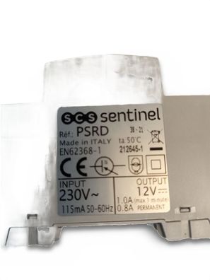SCS Sentinel Hutschienen Netzteil 12V DC 1,5A für Gegensprechanlage Türöffner