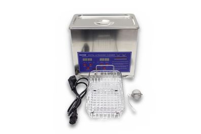 VEVOR Ultraschallreiniger 2,85 L 120 W 40 kHz Edelstahl Heizung Schmuck Brillen
