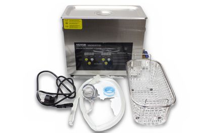 VEVOR Ultraschallreiniger 6 L 180 W 40 kHz mit Heizung Schmuckreiniger Edelstahl