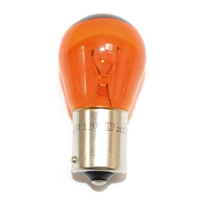 Blinker-/Bremslichtlampe HERT (10 Stück) 12V-21W (BAU15S) orange