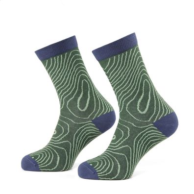 Original VW Socken California Kollektion Strümpfe Größe 39-42 grün 7TG084361212