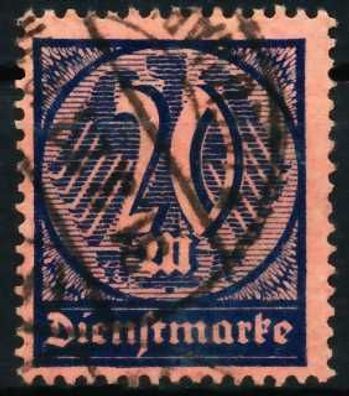 Deutsches-reich DIENST Nr 72 zentrisch gestempelt X63FAEE