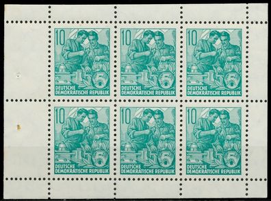 DDR Heftchenblatt Nr HB8A postfrisch HB X01C442
