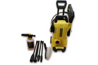 Kärcher K 3 Premium Full Control Hochdruckreiniger mit Schaumdüse und Bürste