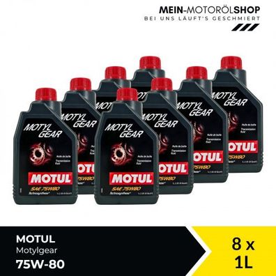 Motul Motylgear 75W-80 8x1 Liter