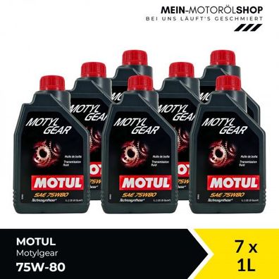 Motul Motylgear 75W-80 7x1 Liter