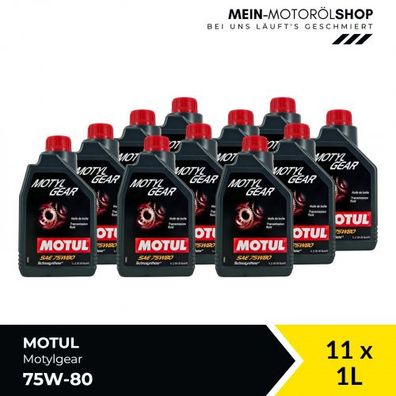 Motul Motylgear 75W-80 11x1 Liter