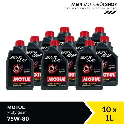 Motul Motylgear 75W-80 10x1 Liter