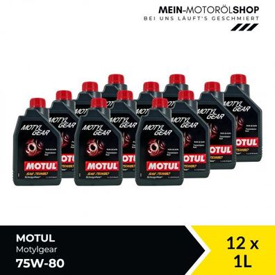 Motul Motylgear 75W-80 12x1 Liter