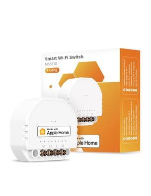 Refoss Mini WLAN Lichtsteuerungs-Relaisschalter, kompatibel mit Apple HomeKit,