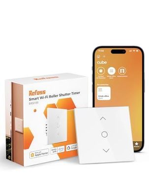 Smart-Touch-Schalter für Vorhänge mit Prozentsteuerung und Zeitschaltuhr
