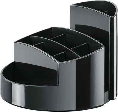HAN Schreibtischköcher RONDO, Stiftehalter mit 9 Fächern, Schreibtisch Organizer, mit