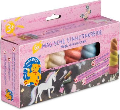 Pustefix Malefix Einhorn Straßenmalkreide 6er Packung