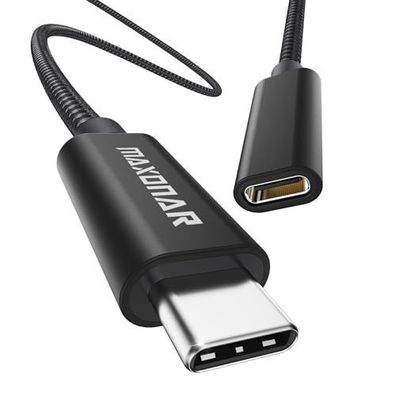 Belker Tech USB-C-Verlängerungskabel (1,8 m), USB 3.2 (5 GB/s), Typ C, Stecker