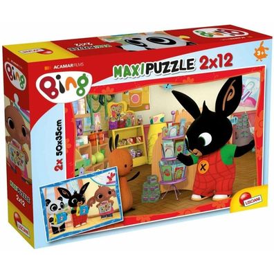 Lisciani Puzzle Bing MAXI 2x12 Teile