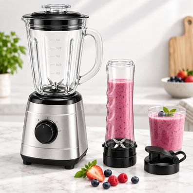 Le Blender Amazon Basics 2 de 1 600 W est dangereux (Gr. Energieeffizienzklasse)