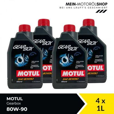 Motul Gearbox 80W-90 4x1 Liter