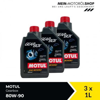 Motul Gearbox 80W-90 3x1 Liter