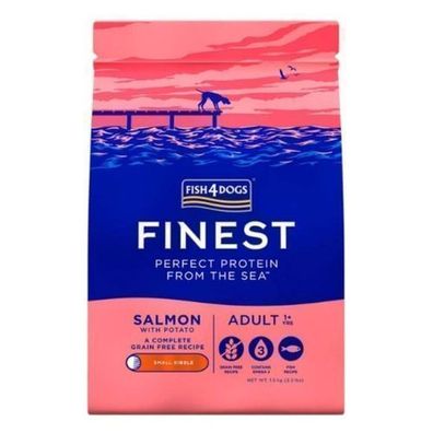 Fish4Dogs Finest Lachs 12kg Trockenfutter für Hunde