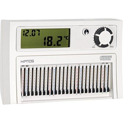 VEMER VE013900 HIPNOS – Cronotermostato da Parete a Cursori per Caldaia,