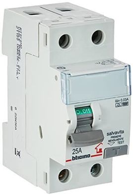 Bticino GC723F25 Fehlerstromschutzschalter Puro