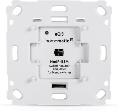 Homematic IP Smart Home Schalt-Mess-Aktor HmIP-BSM für Markenschalter