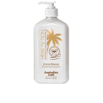 HEMP NATION COCOA Feuchtigkeitscreme Bräune verlängern 535ml