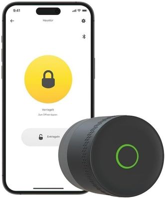 Yale Linus Smart Lock L2 Lite Schwarz – smartes Türschloss mit App-Steuerung