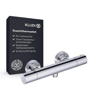 KLUDI X1 Waschtischarmatur mit Pop-up-Ablauf, 360° schwenkbar und wassersparend