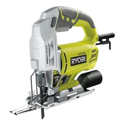 RYOBI RJS750-G Pendelhub-Stichsäge 500 W mit werkzeuglosem Sägeblattwechsel