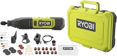 RYOBI 12 V Akku-Rotationswerkzeug RRT12-120BA335, 35-teiliges Zubehör