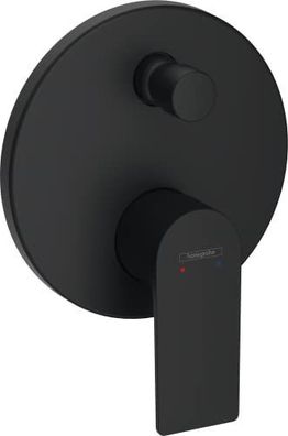 hansgrohe Rebris E Wannenarmatur Unterputz Schwarz