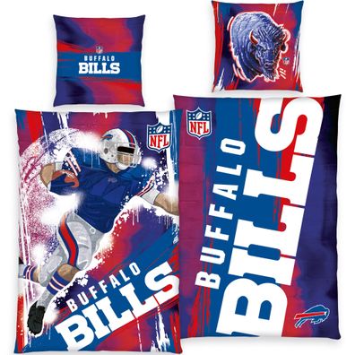 NFL Bettwäsche Buffalo Bills Player Linon / Renforcé