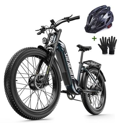 S700Pro 26×3,0Zoll e-mountainbike|doppelmotor|Hydraulische scheibenbremsen|Federgabel