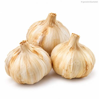 Geräucherter Knoblauch 4 Knollen Knollenknoblauch sehr gut verträglich