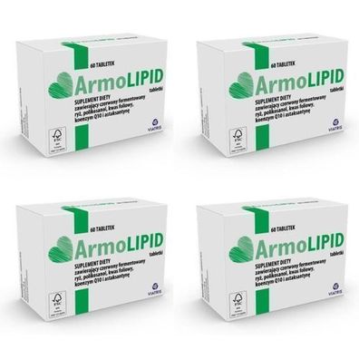 Armolipid Cholesterol Herz Saubere Cholesterinspiegel 60 Tabletten x4