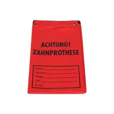 Deiss Emil KG | Roter LDPE Blockbeutel 160x240mm 35my 40 Stück