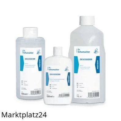Descoderm Hände und Hautdesinfekt 250ml Sprühflasche | Dr. Schumacher