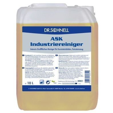 ASK Industriereiniger 10L Kanister | Effektive Industriereinigung
