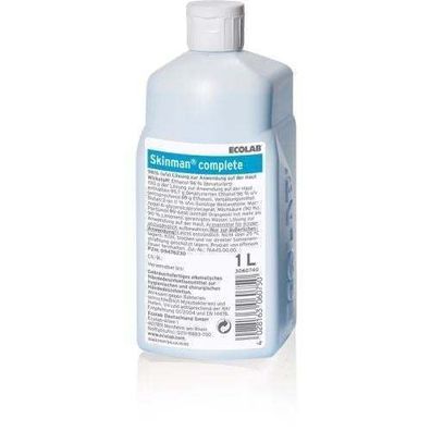 Desinfektionslösung Skinman Complete 1L Flasche Für Händedesinfektion