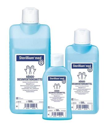 Sterillium Med Händedesinfektionsmittel 100ml Flasche, Hautverträglich