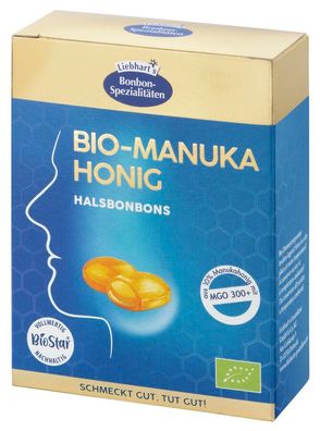 3x Liebhart´s Gesundkost Bio Manuka Honig Bonbons 100g