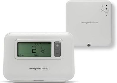 Honeywell Y3C710RFEU T3R 7-Tage-Funk-Thermostat, programmierbar, weiß